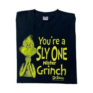 Year 00s 2000s You’re a Sly One Mister Grinch Official Dr.Seuss Graphic Tee XL
